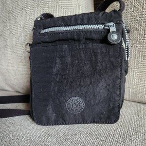 Kipling black Nylon El Dorado small travel organizer AC2304 Great travel bag!